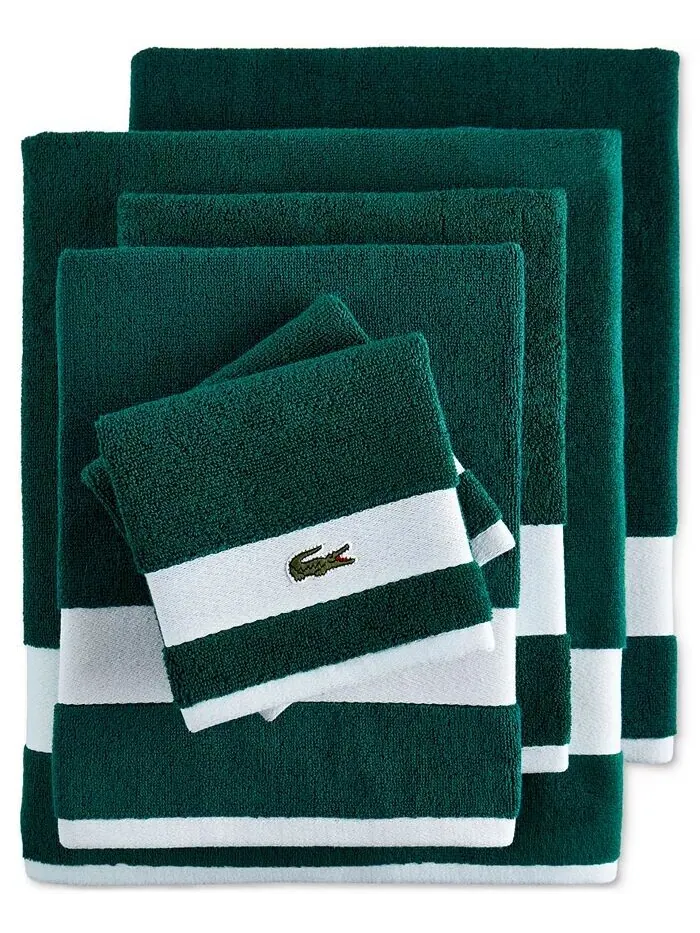 Банные полотенца Lacoste Heritage Sport Stripe, 6 шт