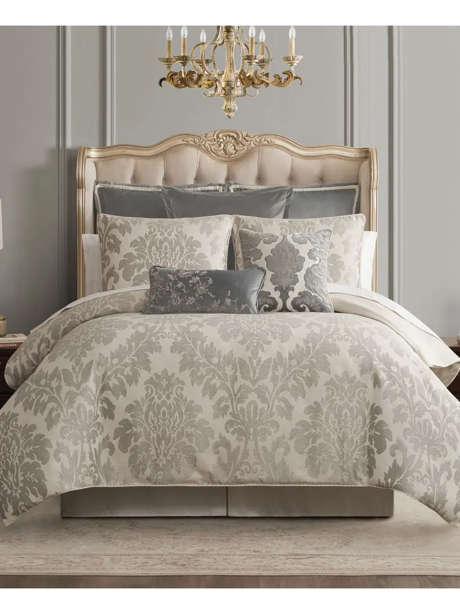 Комплект постельного белья Blenheim из 4 предметов, размер Queen Waterford — белый