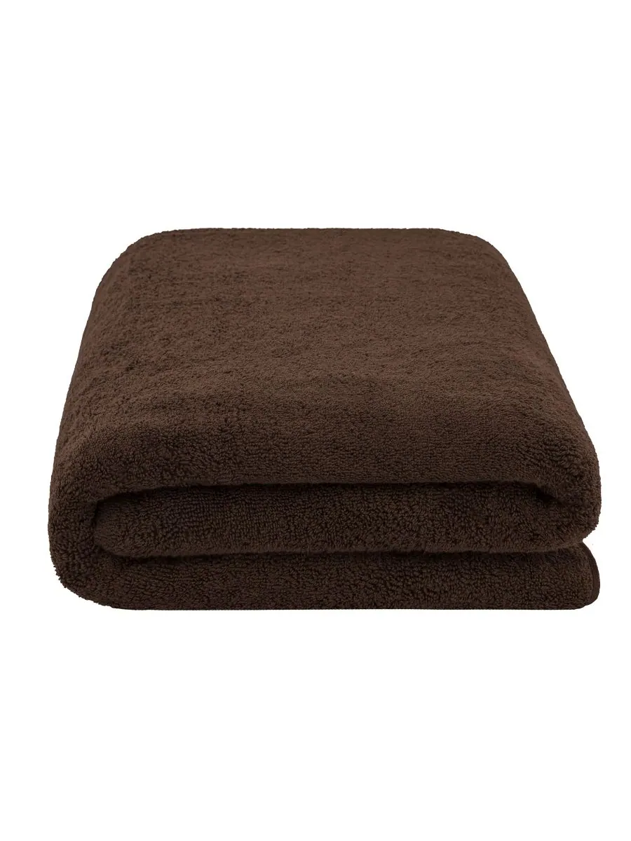 Банное полотенце Edison Luxury из 100% турецкого хлопка, 40 x 80 дюймов American Soft Linen — изображение 1 из 4, коричневый