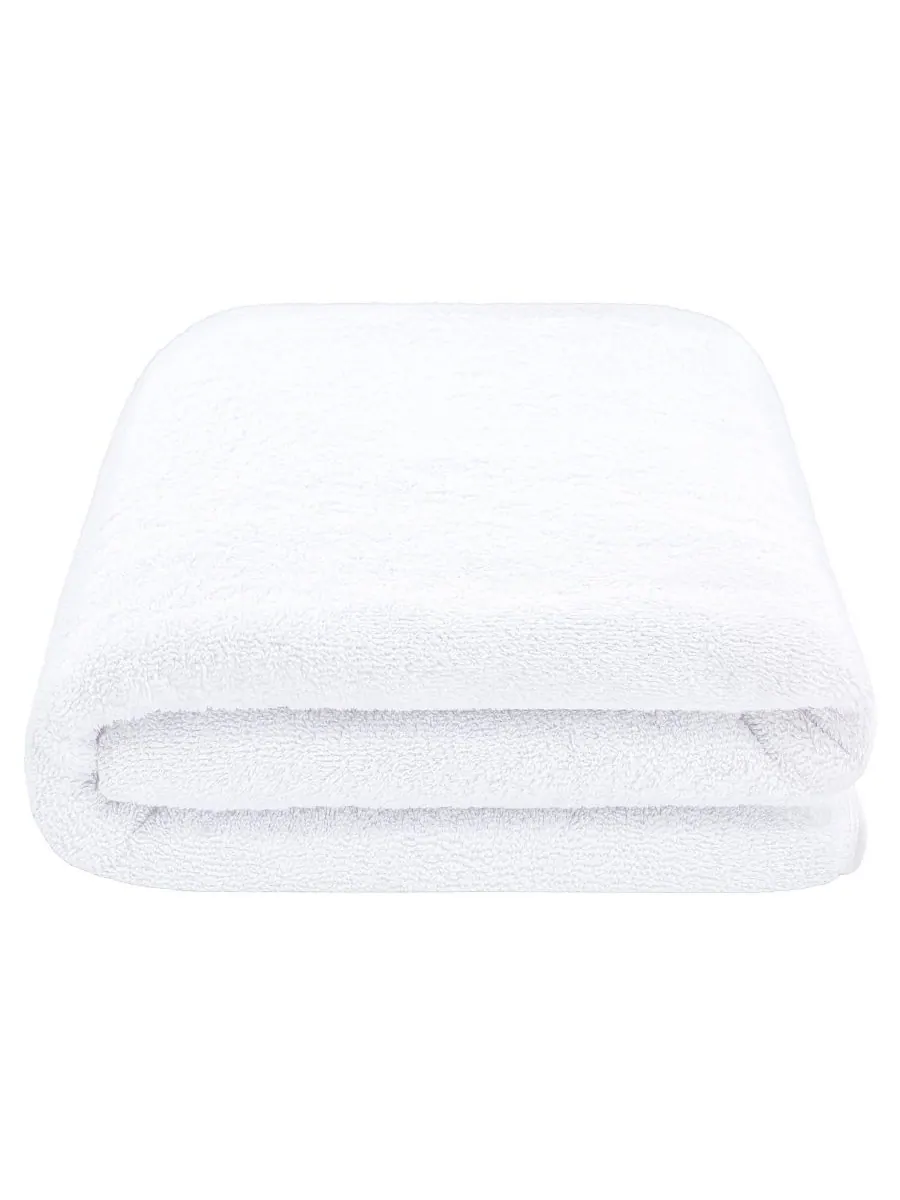 Банное полотенце Edison Luxury из 100% турецкого хлопка, 40 x 80 дюймов American Soft Linen — изображение 1 из 4, белый