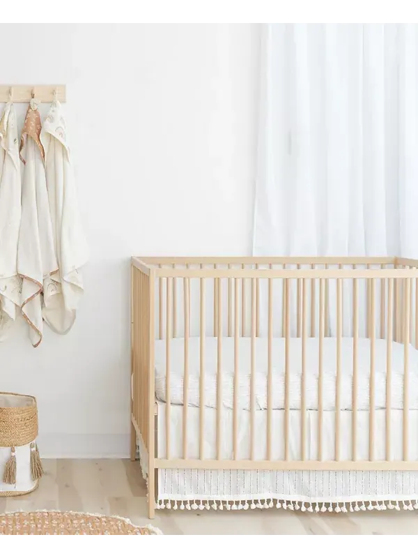 Простыня для детской кроватки с хэштегом Infants Cove Crane Baby — изображение 4 из 4, бежевый