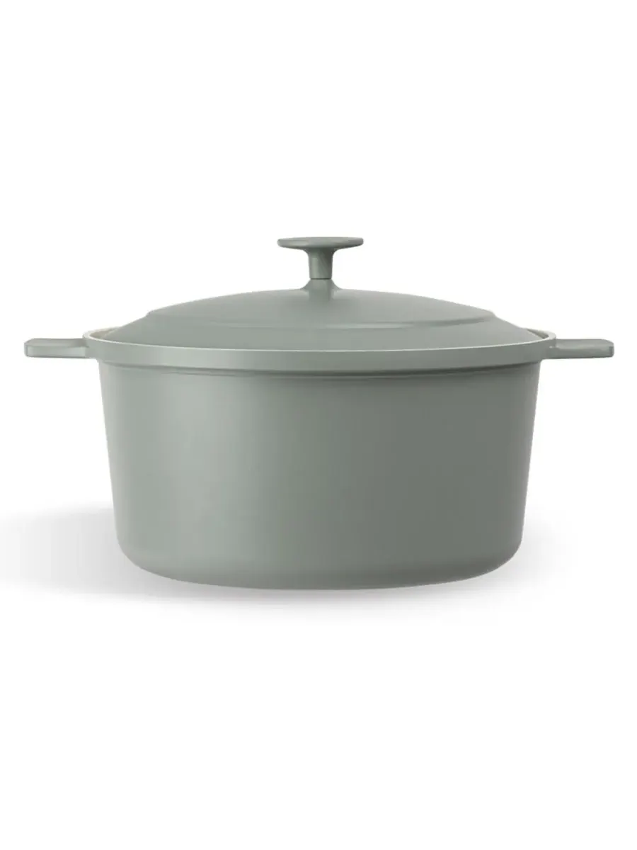 Жаровня Gotham Steel Ceramic Dutch Ove, 25.4 см, 4.7 л, шалфейный