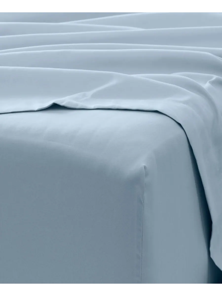 Комплект постельного белья Solids in Style из 6 предметов, размер Full Ienjoy Home — изображение 5 из 5, светлый синий