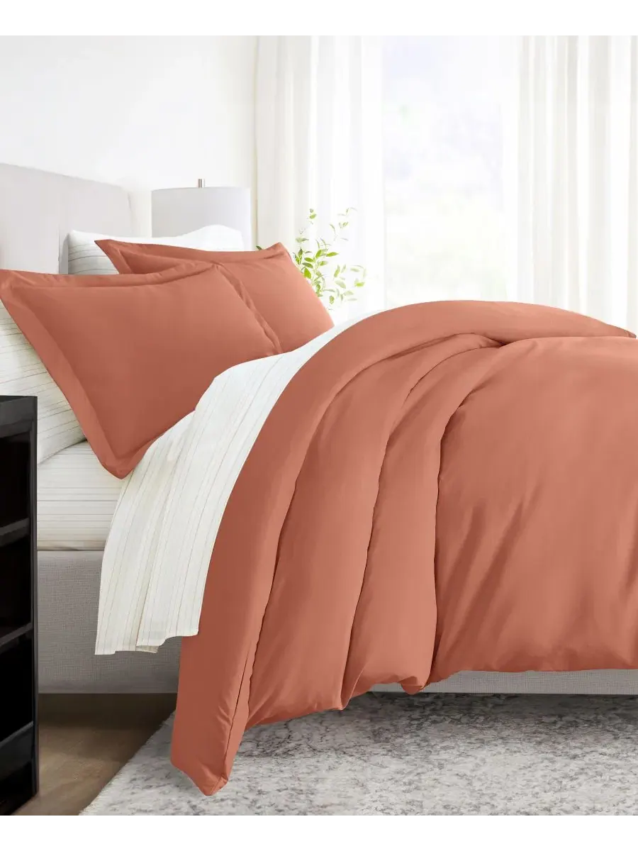 Комплект постельного белья 8 предметов с одеялом и пододеяльником, Full ienjoy Home, Soft Stitch — изображение 3 из 8