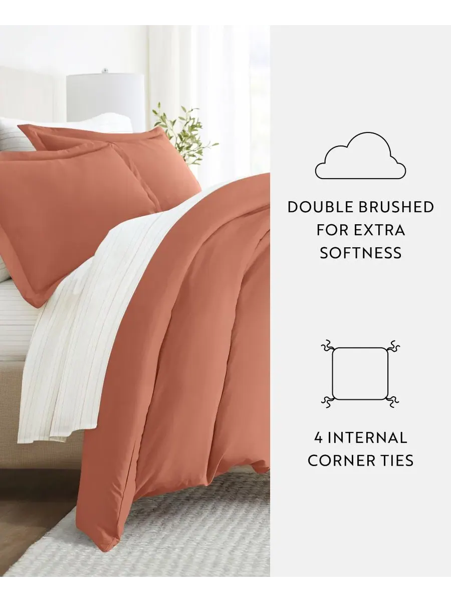 Комплект постельного белья 8 предметов с одеялом и пододеяльником, Full ienjoy Home, Soft Stitch — изображение 7 из 8