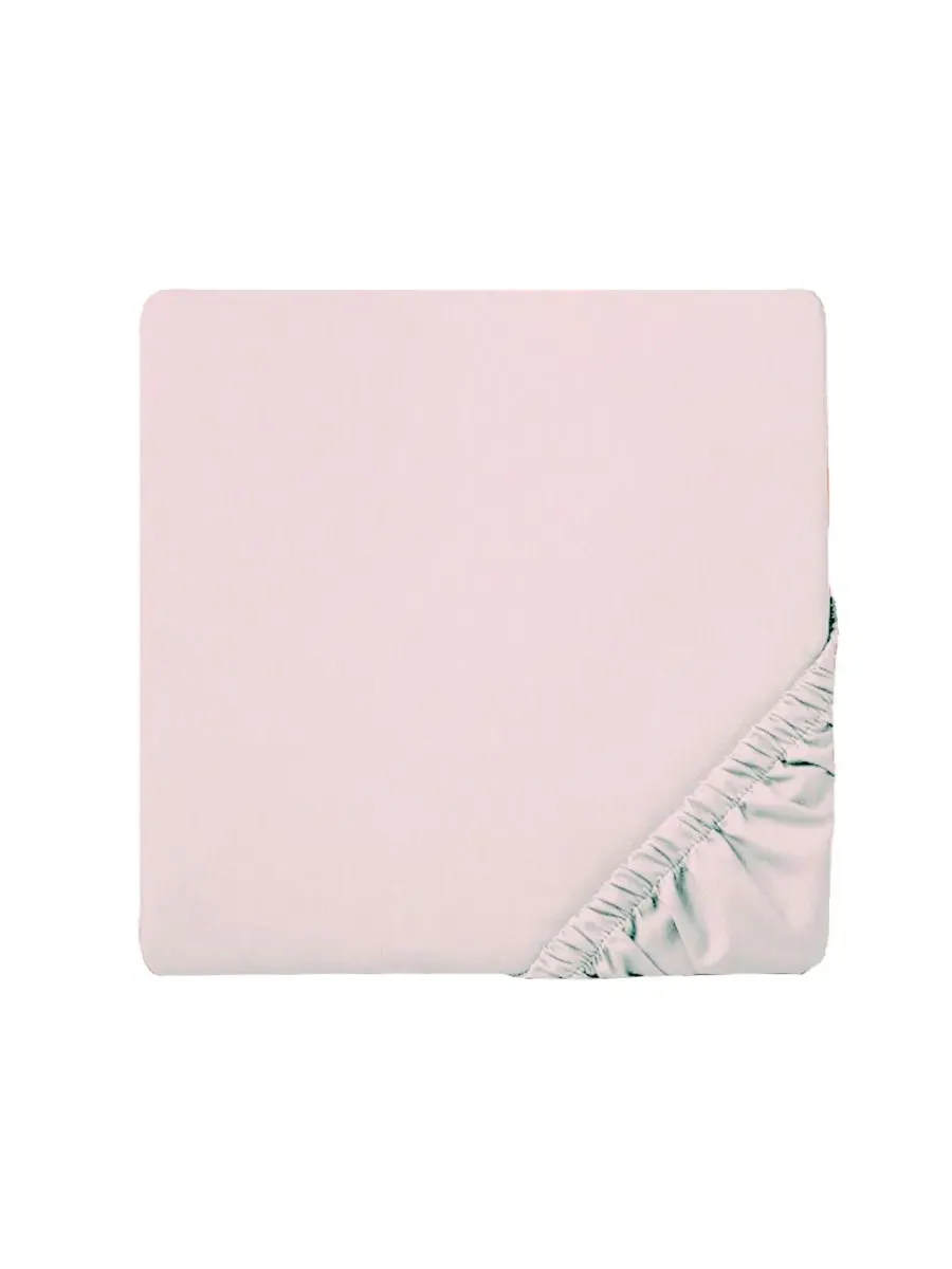 Просторная простыня на резинке из микрофибры, Queen Sweet Home Collection — изображение 1 из 4, бледный розовый
