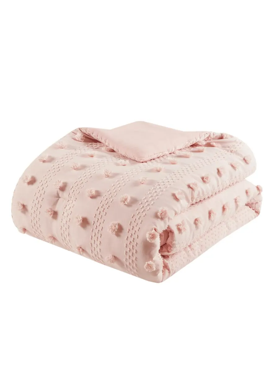 Комплект постельного белья Lucy Clip Jacquard из 3 предметов, размер Twin/Twin XL Intelligent Design — изображение 2 из 6