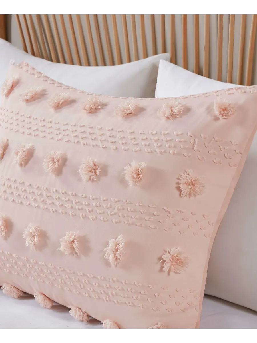 Комплект постельного белья Lucy Clip Jacquard из 3 предметов, размер Twin/Twin XL Intelligent Design — изображение 3 из 6
