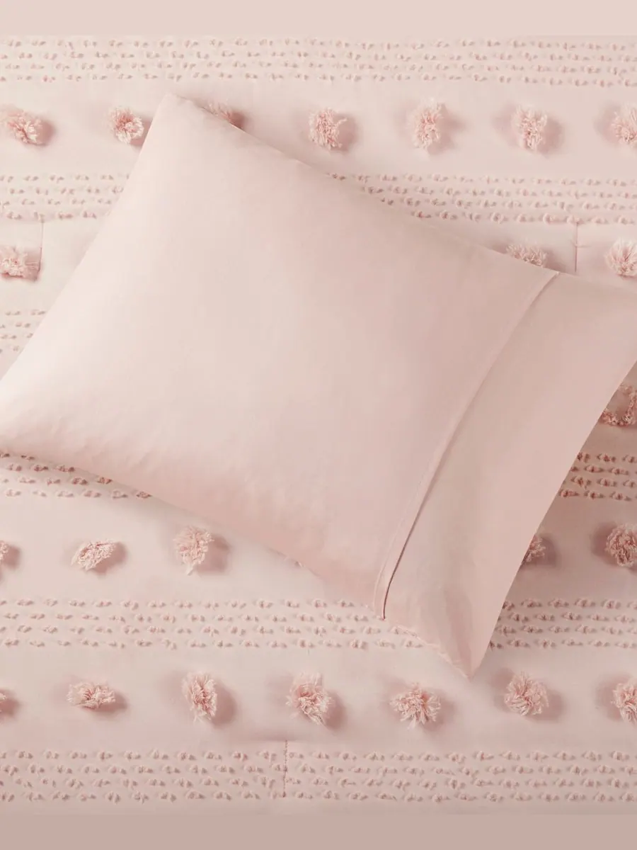 Комплект постельного белья Lucy Clip Jacquard из 3 предметов, размер Twin/Twin XL Intelligent Design — изображение 4 из 6