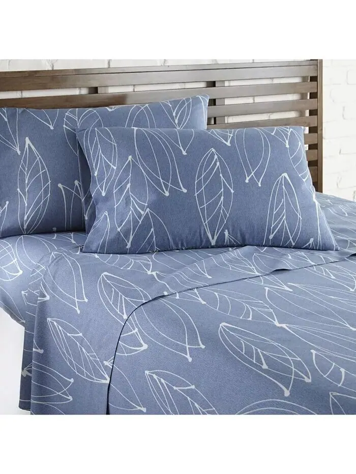 Коллекция Vilano Choice Ultra Soft, наборы простыней из 4 предметов Southshore Fine Linens — изображение 1 из 2, синий