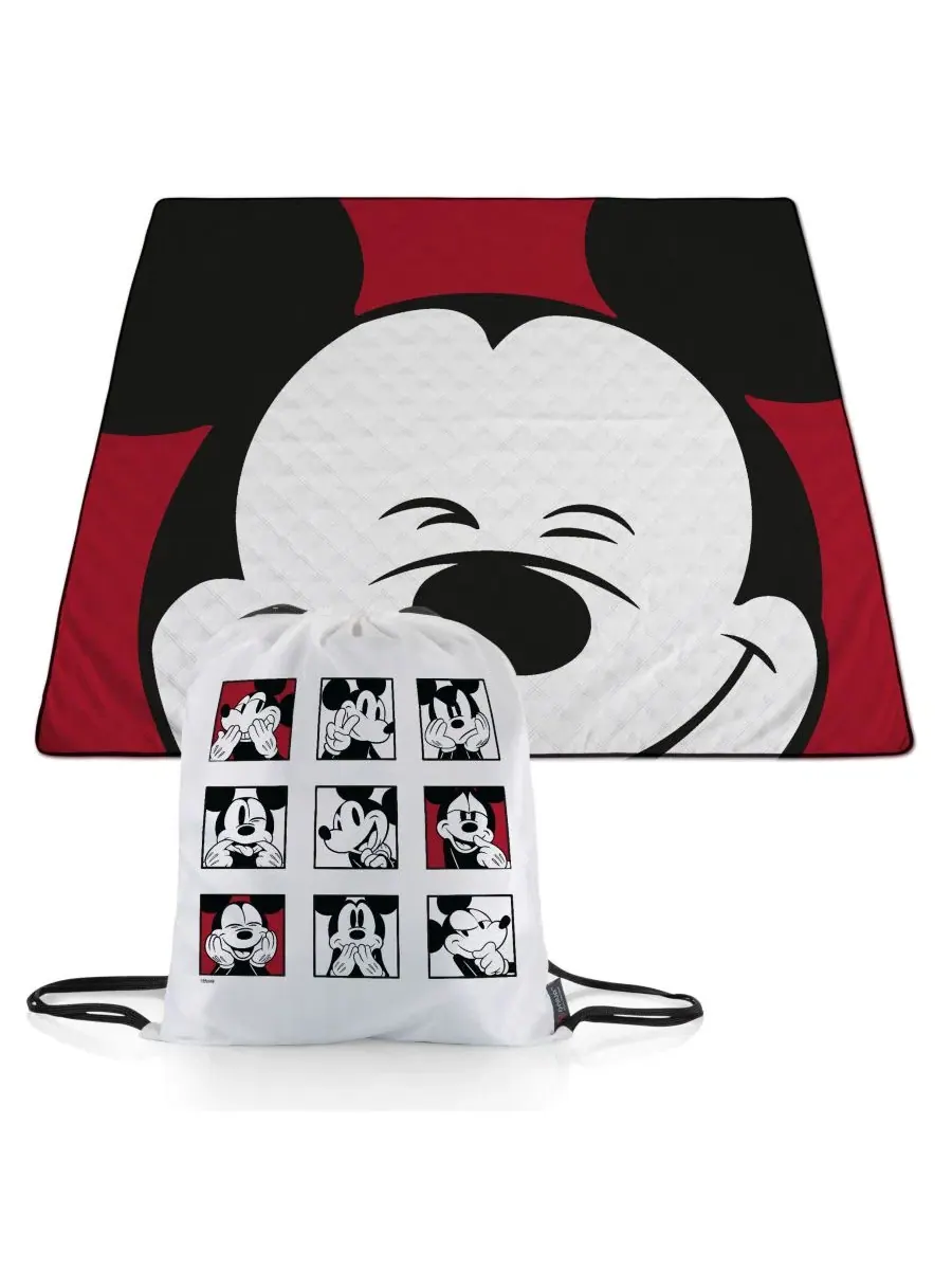 Плед для пикника Disney Mickey Mouse Impresa, 152 x 127 см Oniva — красный