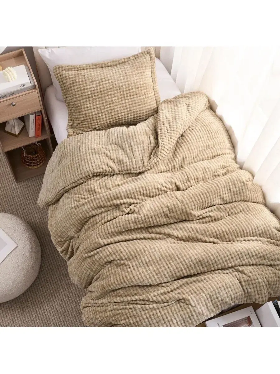 Одеяло-комфортер оверсайз Sleep Bully Coma Inducer, Fawn Taupe — изображение 3 из 4