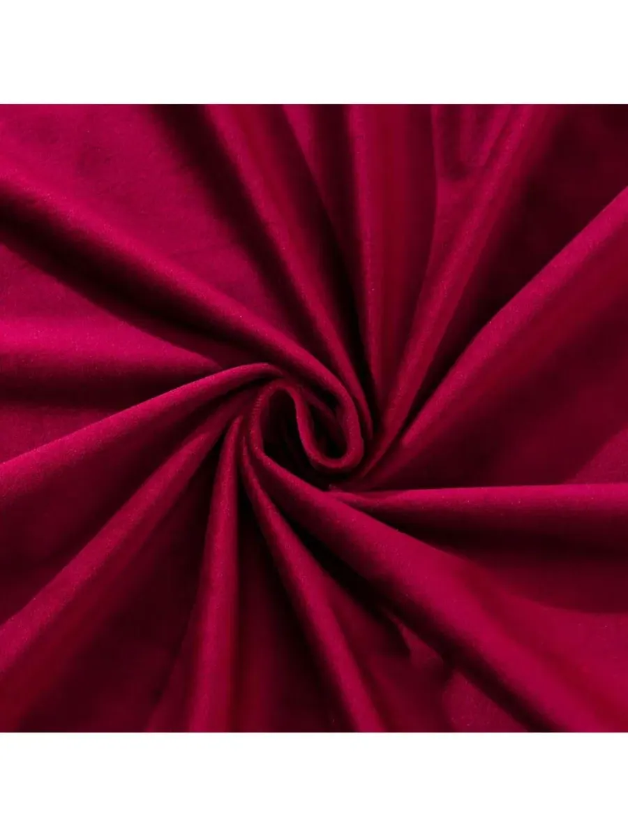 Простыня на резинке Oversized King 608 Cotton Egyptian Linens — изображение 2 из 4, бордовый
