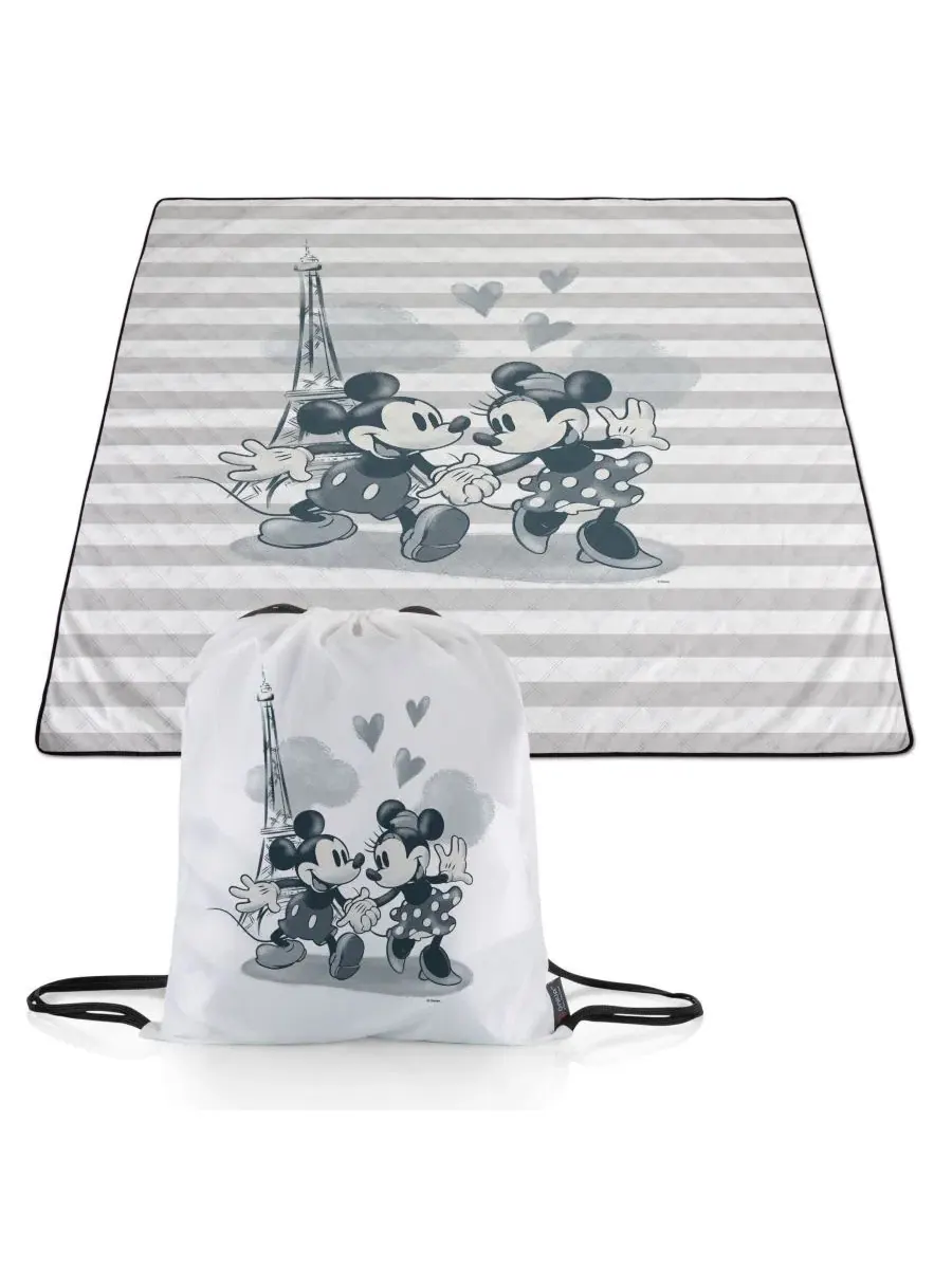 Плед для пикника Disney Mickey Minnie Mouse Impresa, 152 x 127 см Oniva — белый