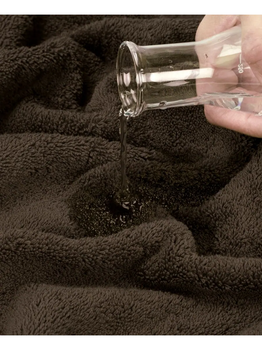 Набор из 3 банных полотенец Edison Premium из 100% турецкого хлопка American Soft Linen — изображение 4 из 5, коричневый