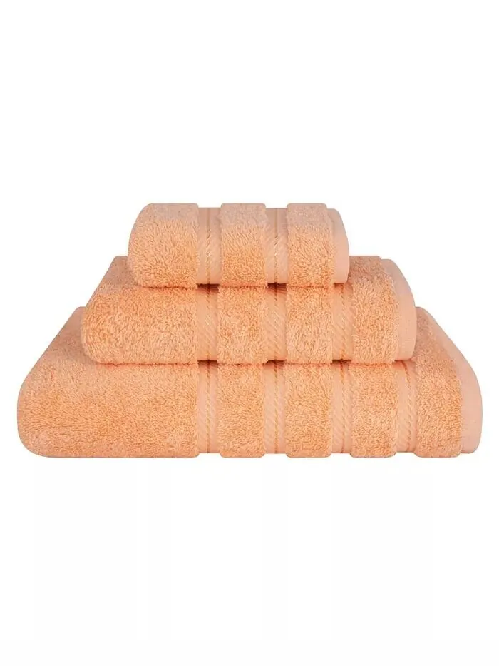 Набор банных полотенец American Soft Linen Edison Premium из 100% турецкого хлопка, 3 шт