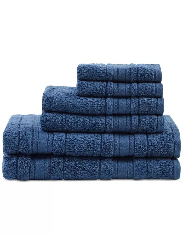 Набор банных полотенец Madison Park Essentials Adrien из супермягкого хлопка, 6 шт