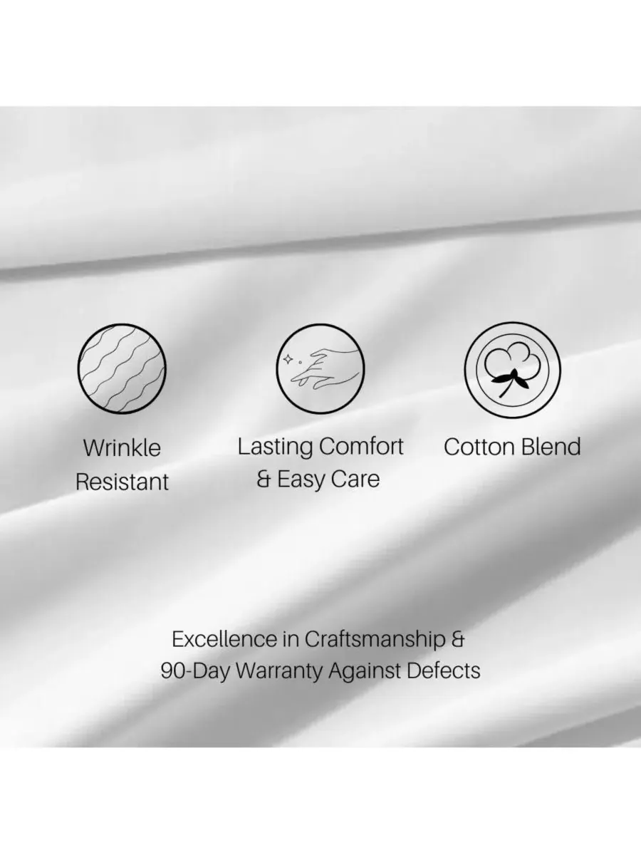 Комплект постельного белья Easy Care 650TC - с очень глубокими бортиками (56 см), размер King — изображение 3 из 4, серый