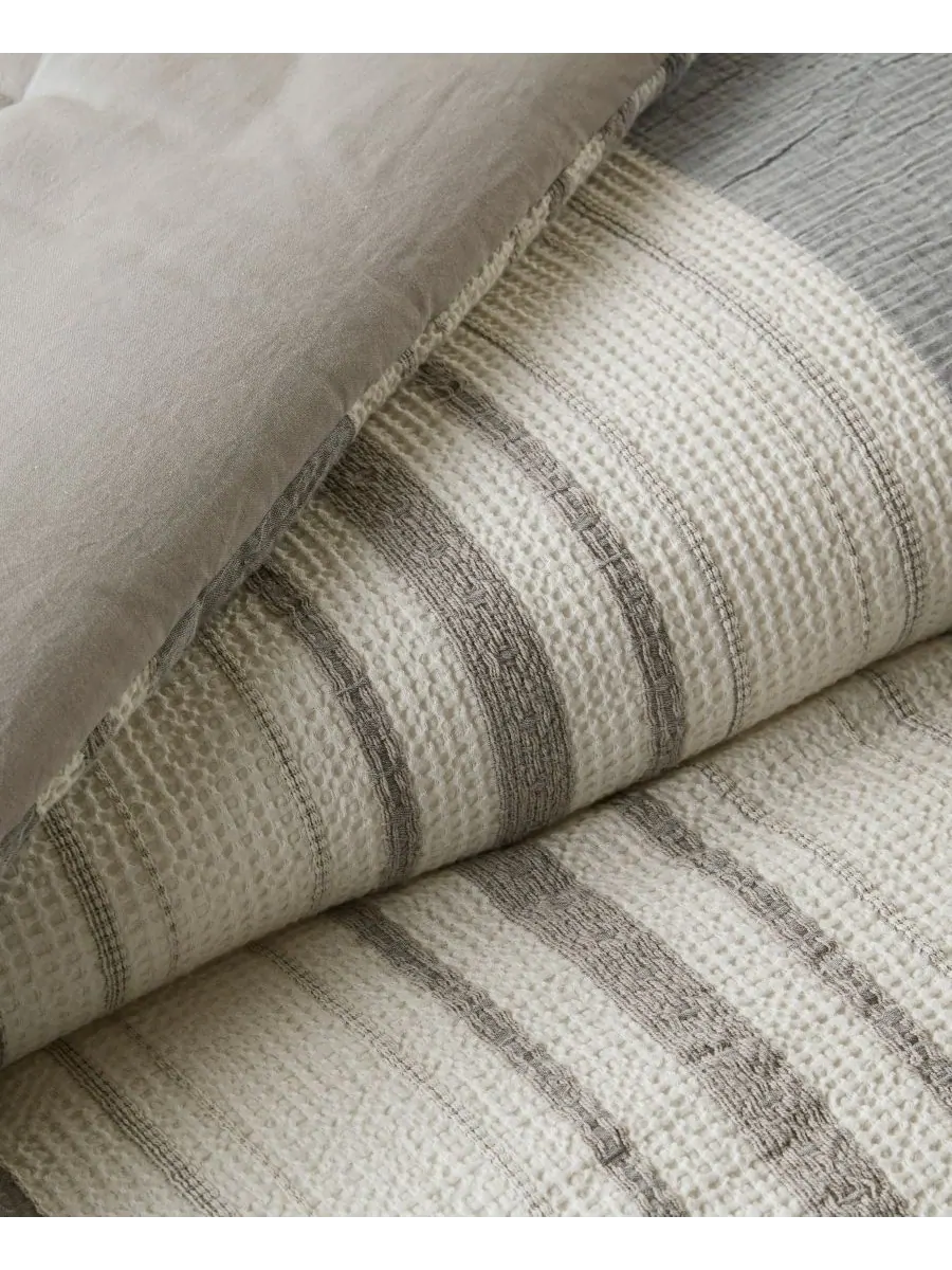Комплект постельного белья Mesa Stone Washed, 3 предмета, размер Full/Queen Woolrich — изображение 9 из 10, серый