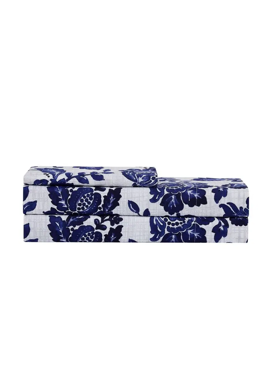 Комплект из 3 предметов микрофибры с принтом, 1500 TC, Twin Sweet Home Collection — изображение 1 из 5, тускани