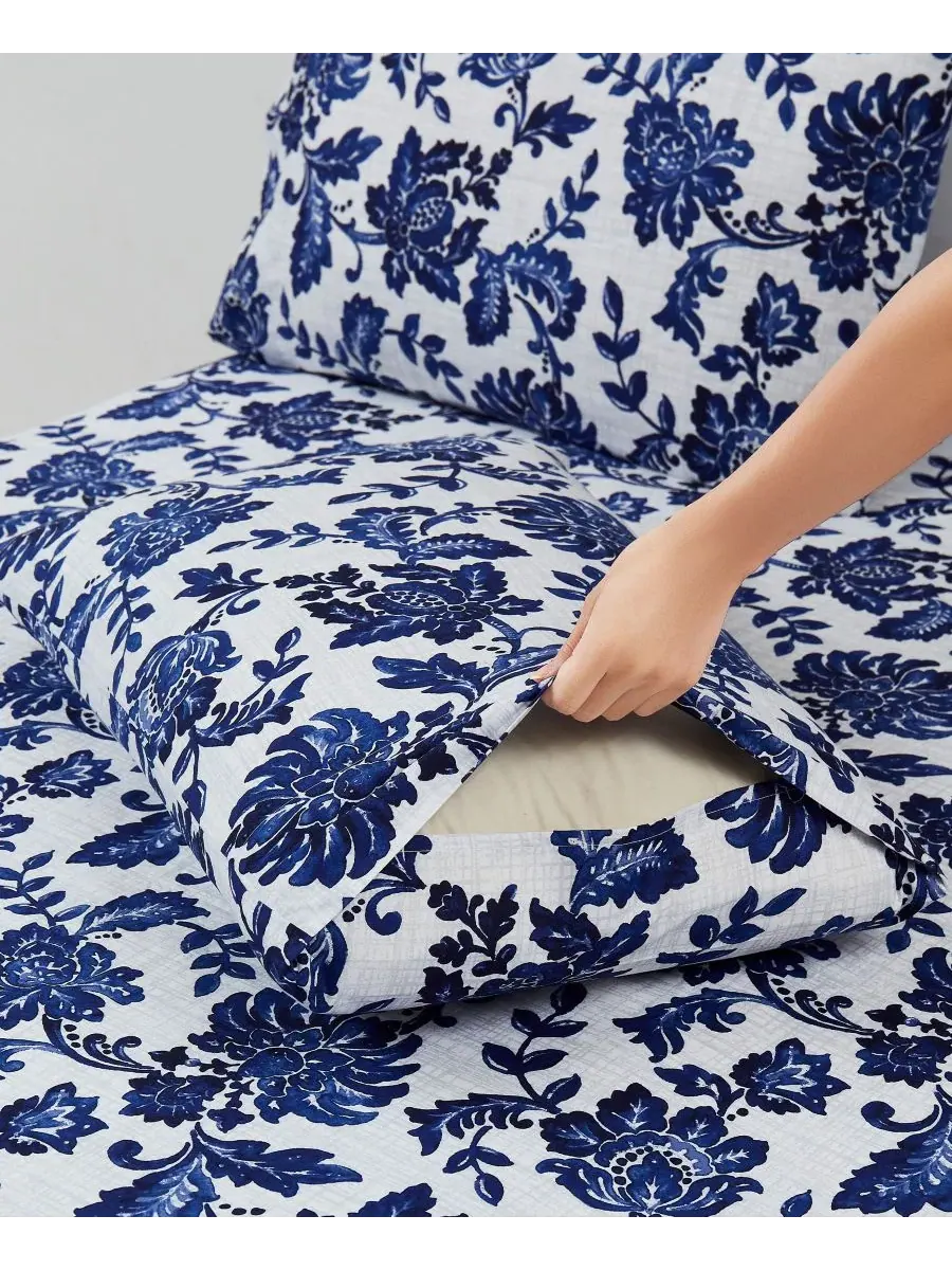 Комплект из 3 предметов микрофибры с принтом, 1500 TC, Twin Sweet Home Collection — изображение 3 из 5, тускани
