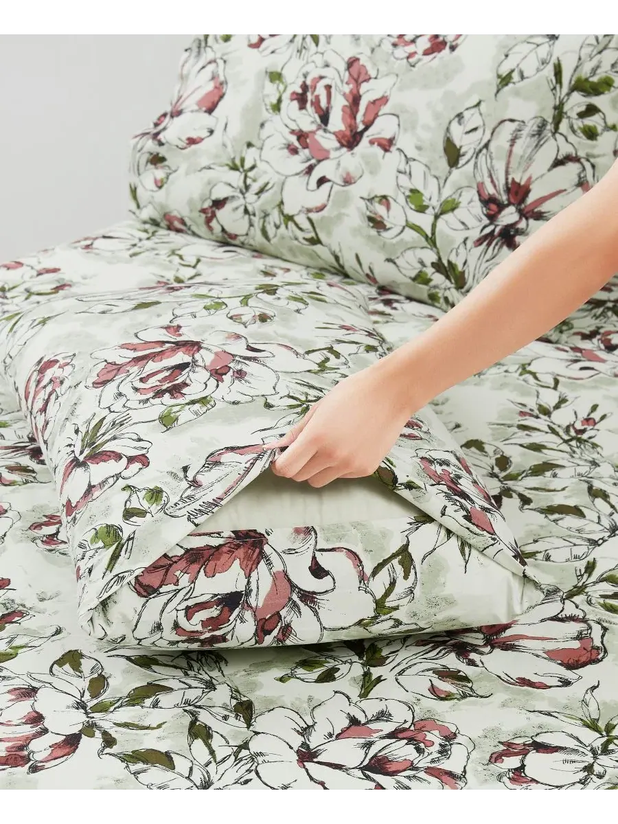 Комплект постельного белья из микрофибры с принтом, 3 предмета, Twin Sweet Home Collection, Dolce — изображение 3 из 5