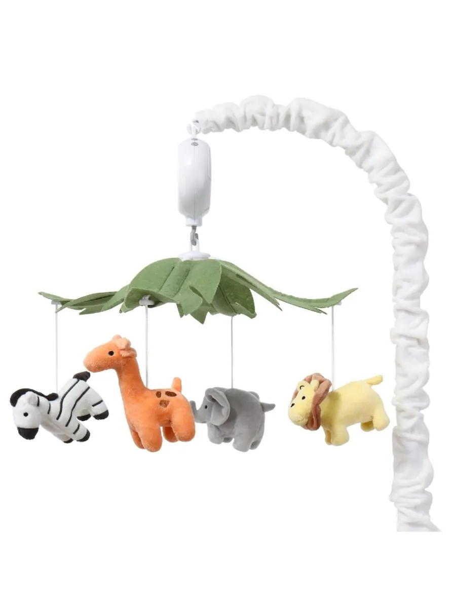 Комплект постельного белья для детской кроватки Safari Adventures из 8 предметов: одеяло, простыни — изображение 3 из 6