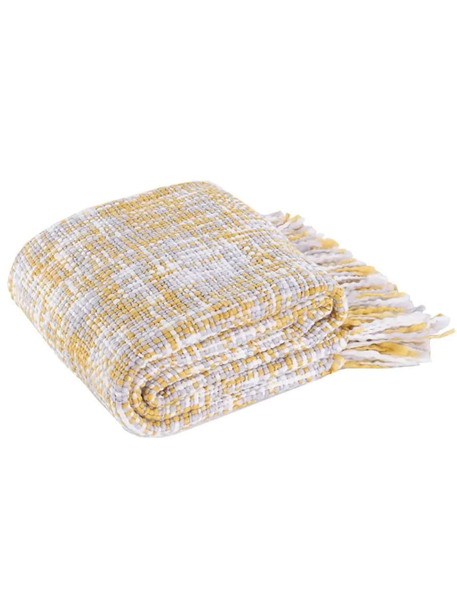 Плед в деревенском стиле, 50 x 60 дюймов Happycare Textiles — изображение 2 из 8, глина