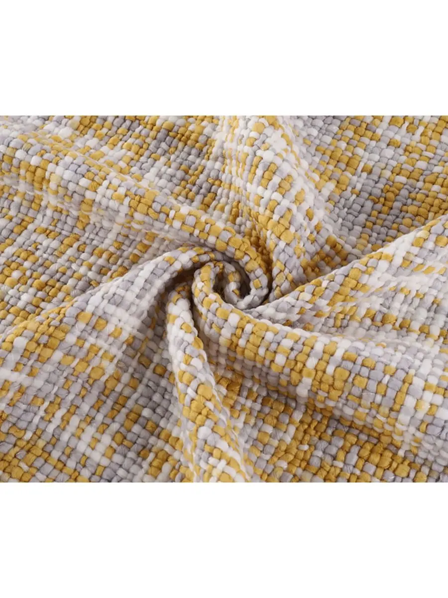 Плед в деревенском стиле, 50 x 60 дюймов Happycare Textiles — изображение 5 из 8, глина