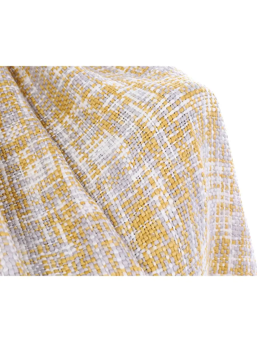 Плед в деревенском стиле, 50 x 60 дюймов Happycare Textiles — изображение 7 из 8, глина