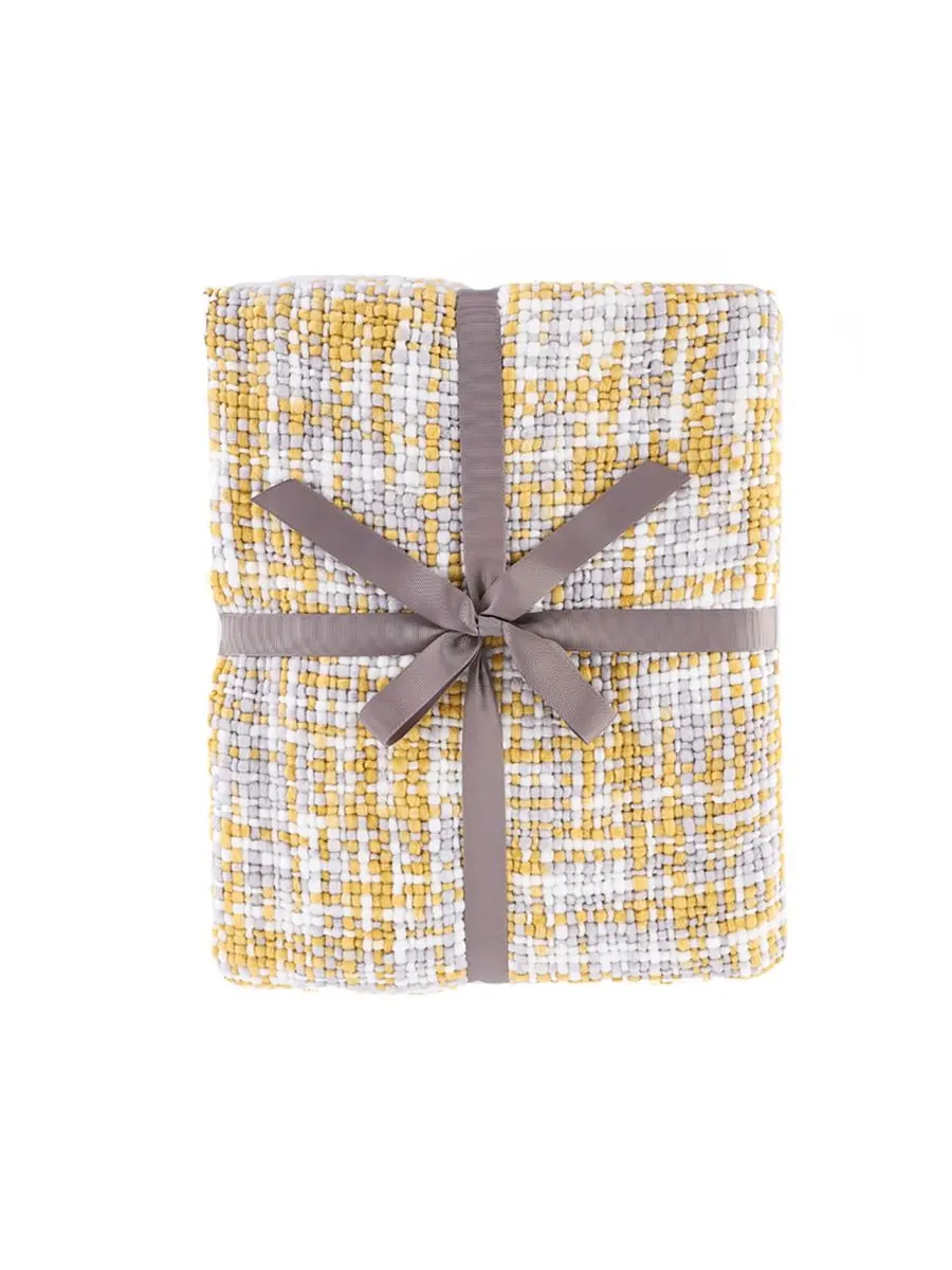 Плед в деревенском стиле, 50 x 60 дюймов Happycare Textiles — изображение 8 из 8, глина