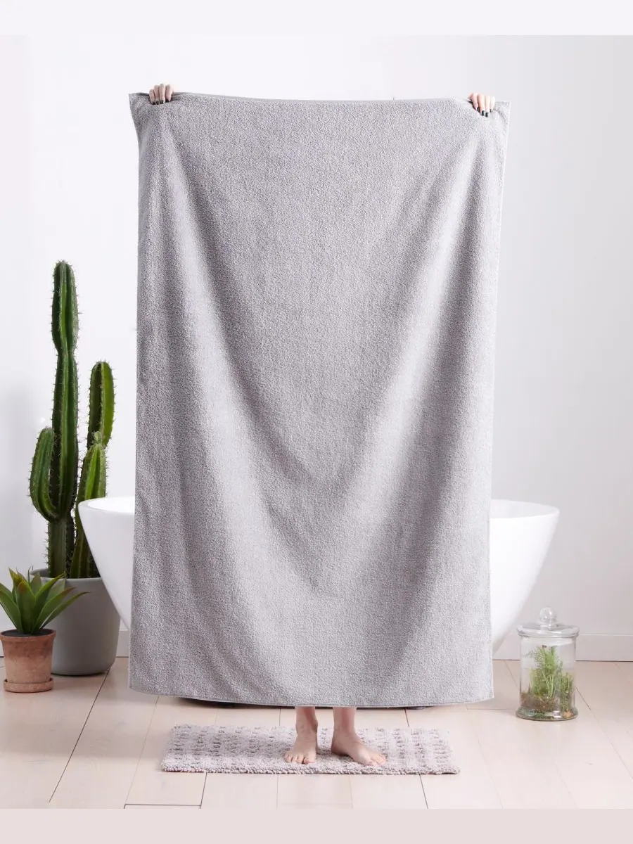 Банное полотенце Zero Twist, 39" x 63" Uchino — изображение 4 из 4, белый