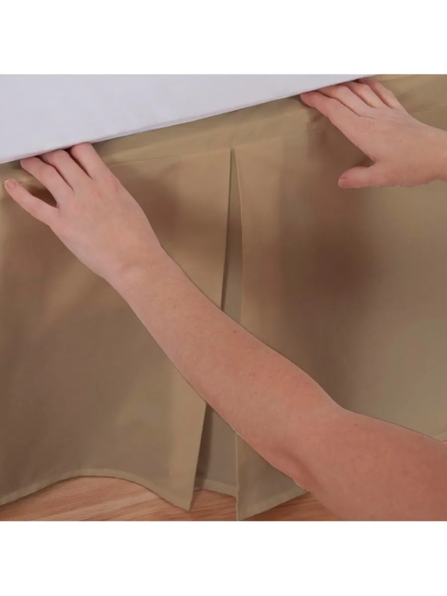 Покрывало для кровати magic skirt, размер california king Bed Maker's — изображение 3 из 5, коричневый