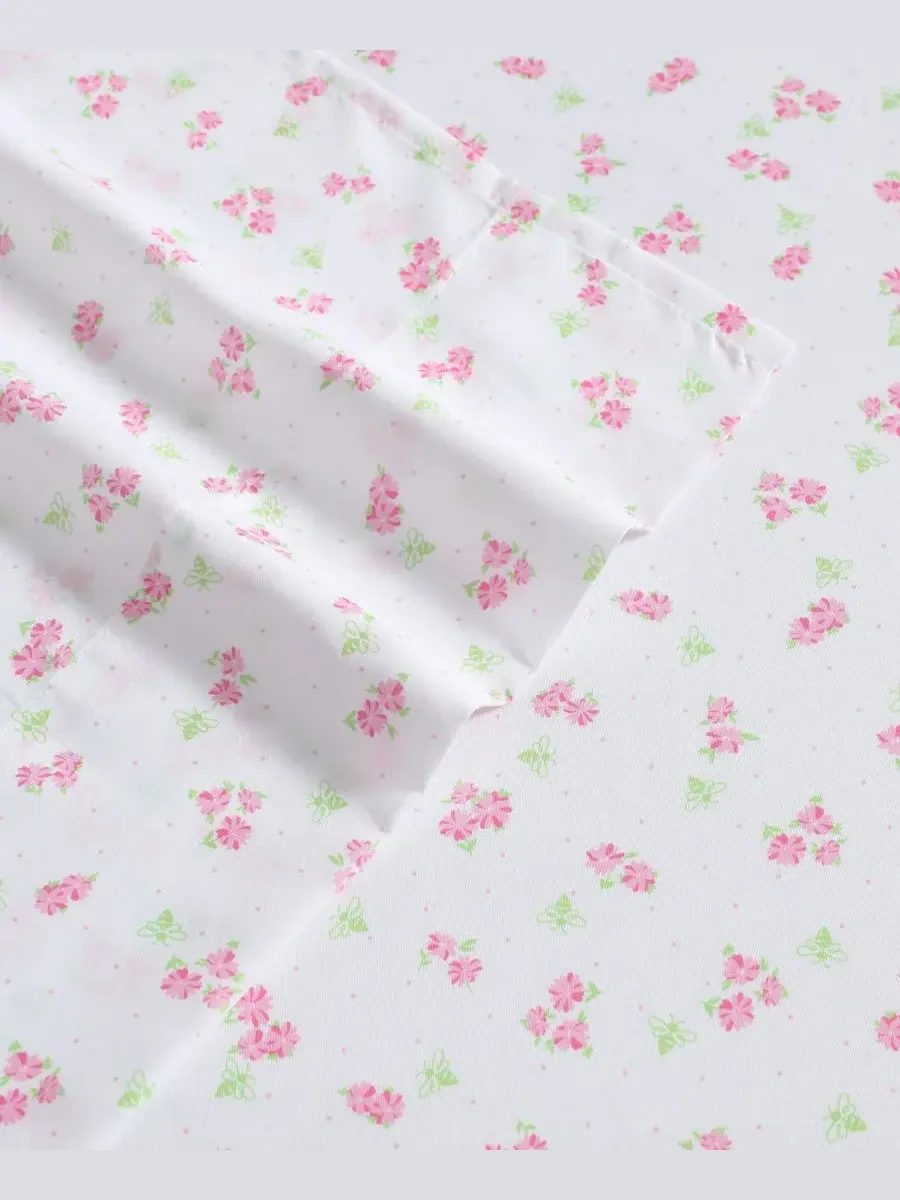 Комплект постельного белья Busy Bee из микрофибры, 4 предмета, размер Queen Laura Ashley — изображение 4 из 8