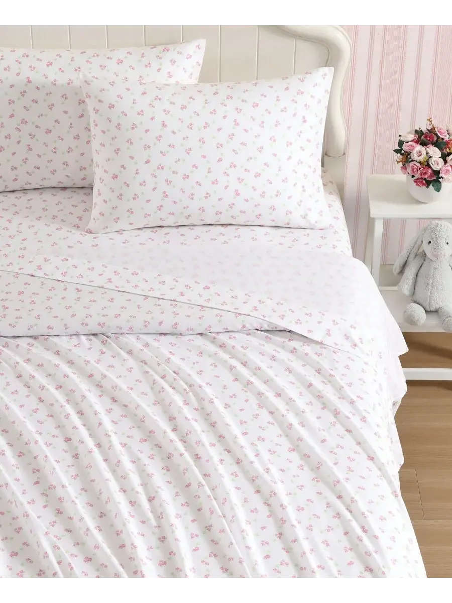 Комплект постельного белья Busy Bee из микрофибры, 4 предмета, размер Queen Laura Ashley — изображение 5 из 8