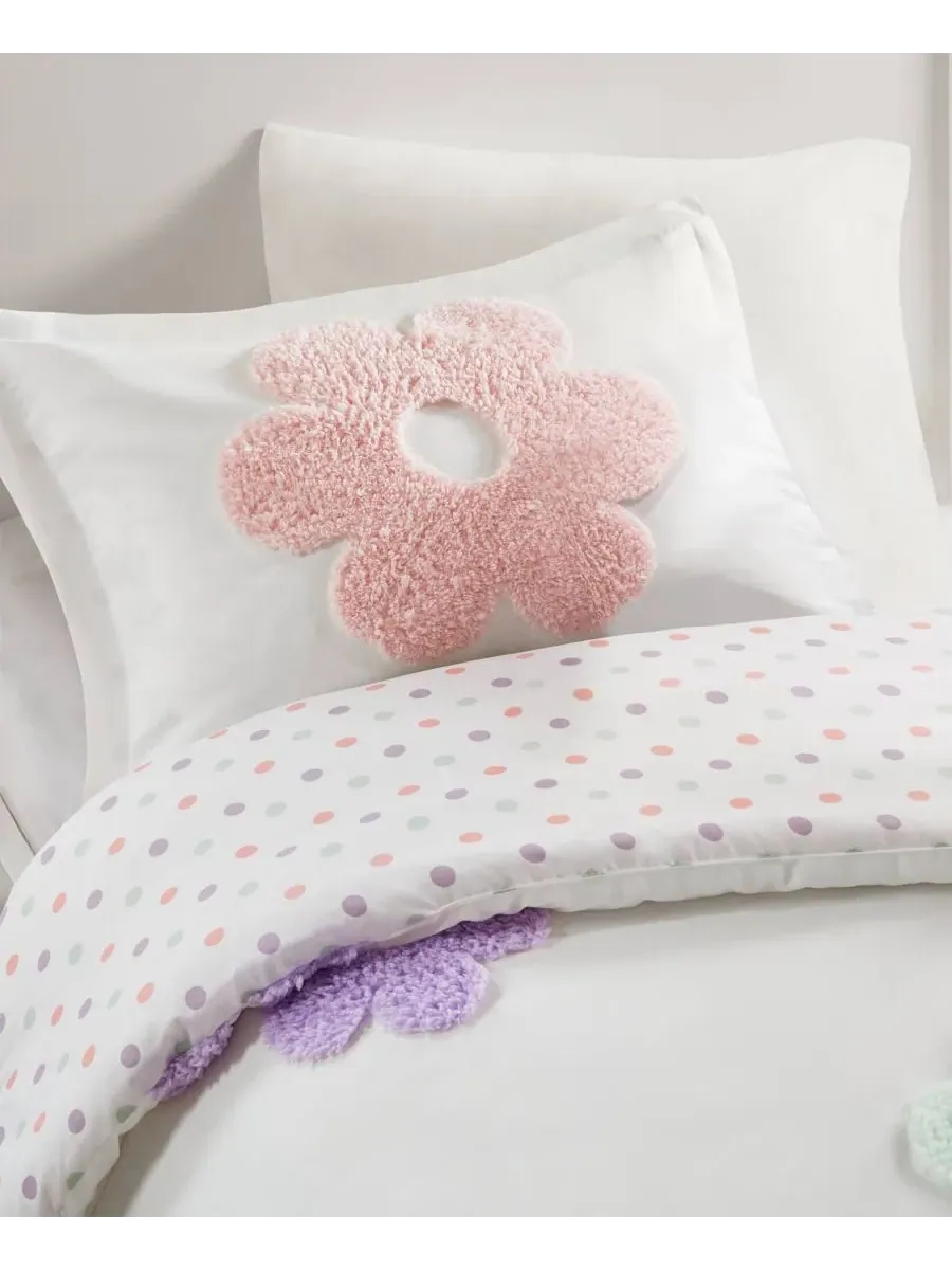 Комплект постельного белья Intelligent Design Gracie Floral, двусторонний, 2 предмета, размер Twin — изображение 4 из 9