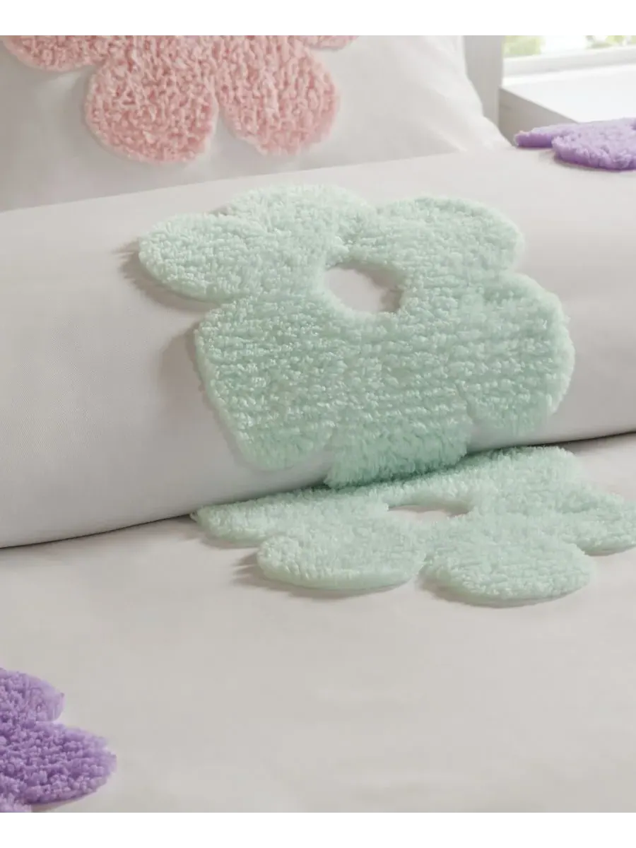 Комплект постельного белья Intelligent Design Gracie Floral, двусторонний, 2 предмета, размер Twin — изображение 5 из 9