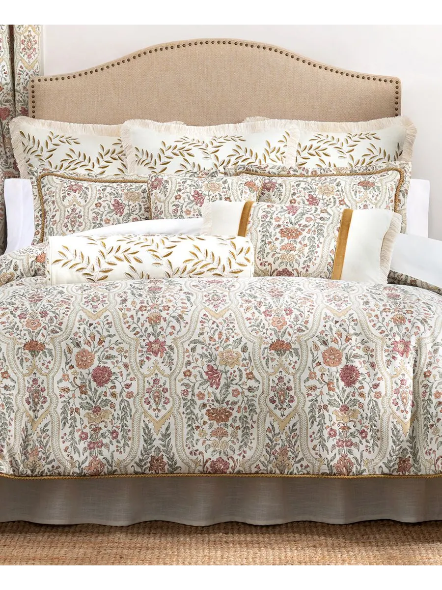 Комплект постельного белья Baroda Floral Rose Tree — изображение 2 из 6, бежевый