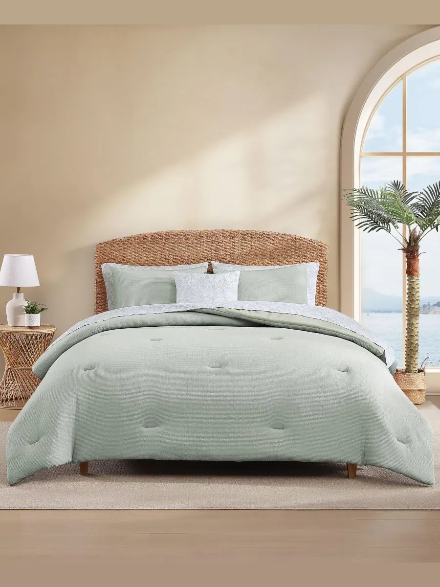 Комплект постельного белья Tommy Bahama из 8 предметов, цвет сирсакер, размер King Tommy Bahama Home