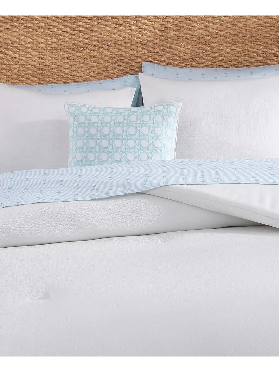 Комплект постельного белья Tommy Bahama из 8 предметов, цвет сирсакер, размер King Tommy Bahama Home — изображение 4 из 9