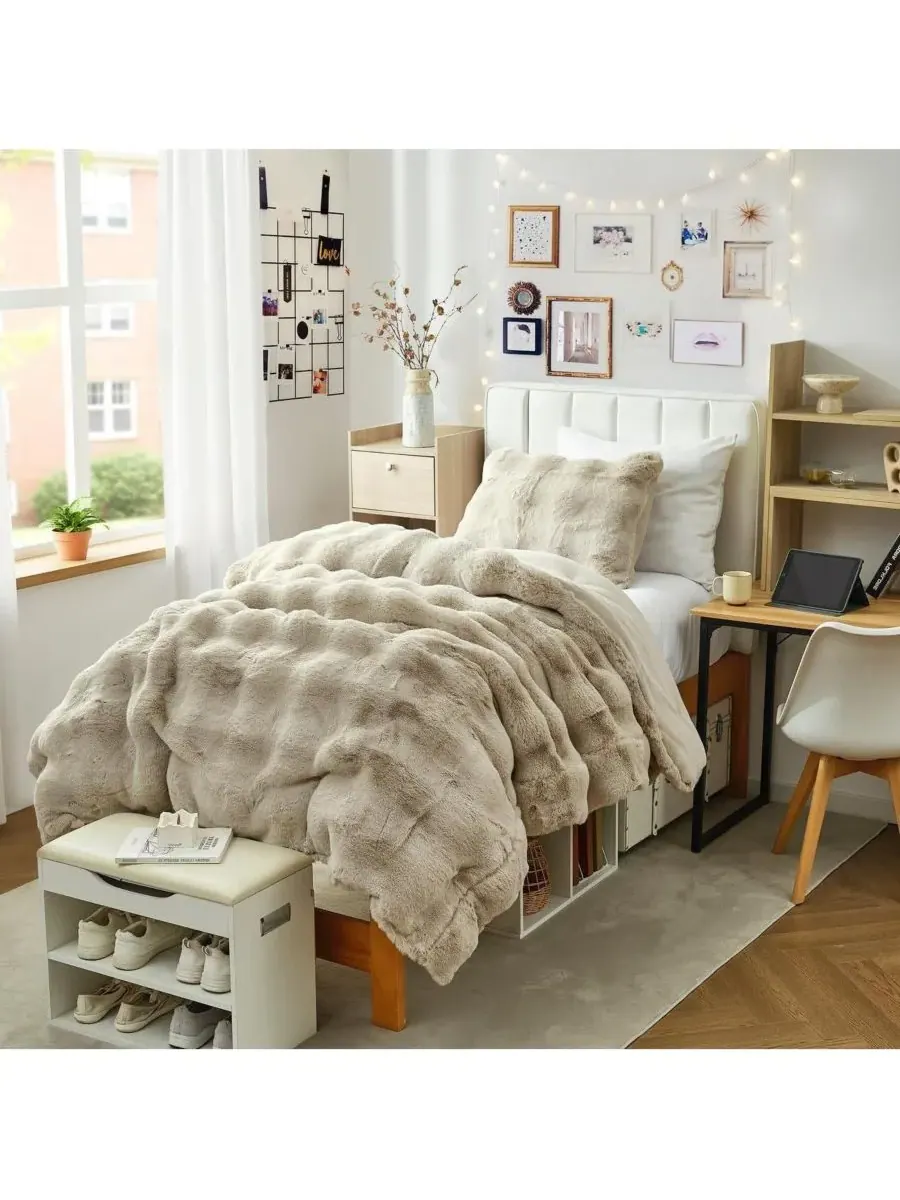 Большой комплект постельного белья «Снежный гигант» Coma Inducer, French Oak, размер Twin XL — изображение 2 из 4