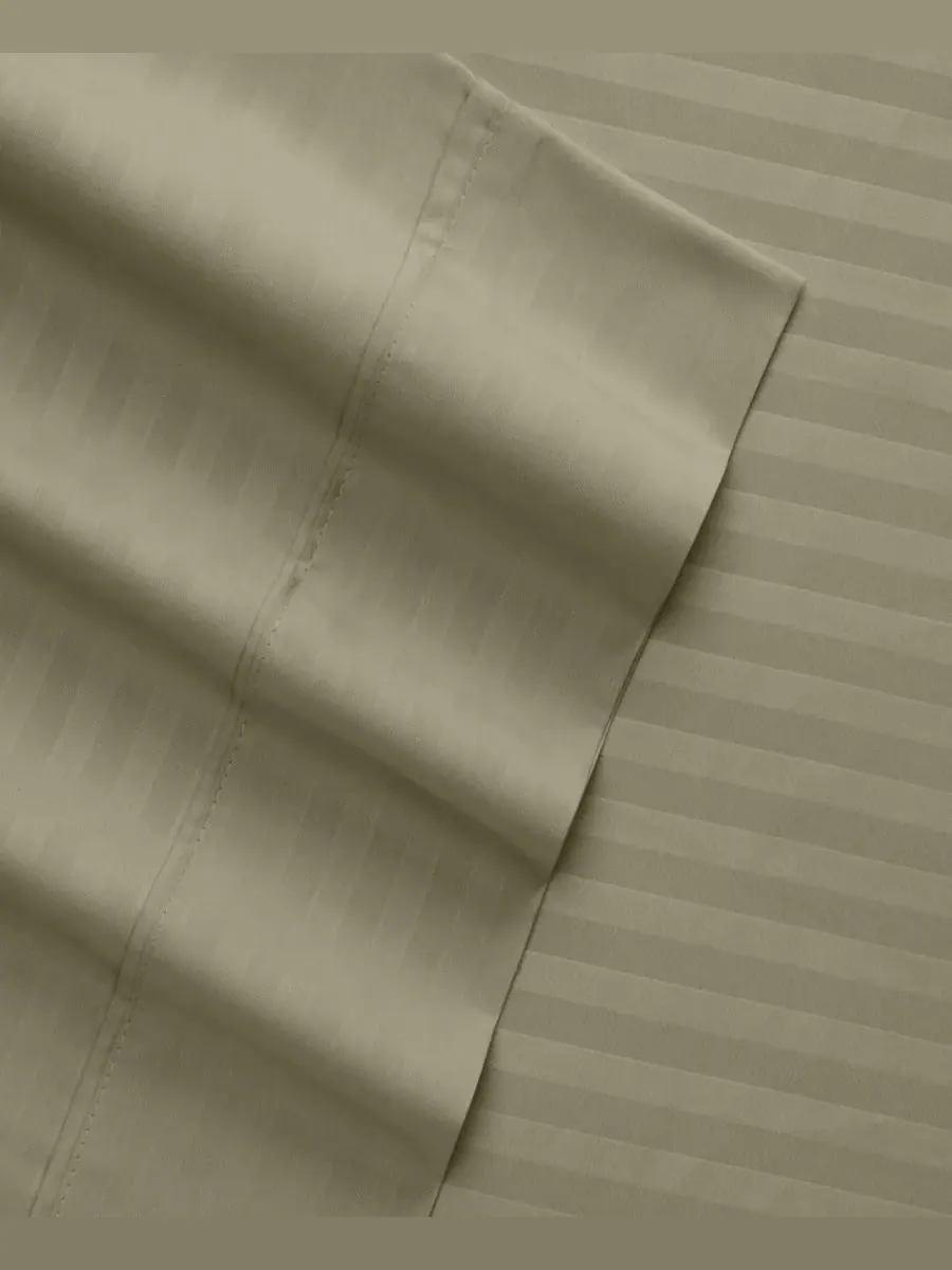 Комплект постельного белья Expressed In Embosed Striped, 4 предмета, размер California King Ienjoy — изображение 9 из 9