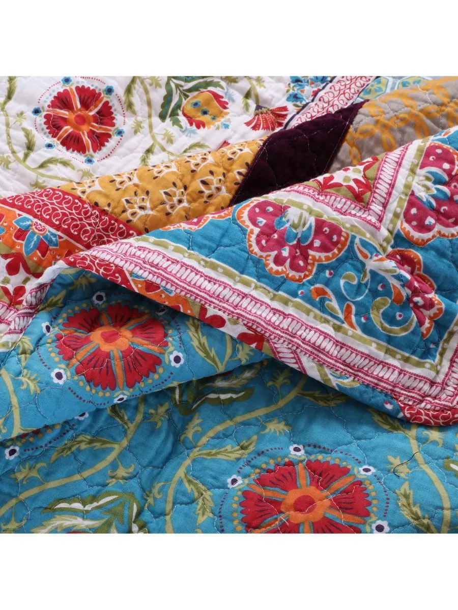 Плед «Талия», 50 x 60 дюймов Greenland Home Fashions — изображение 3 из 5, мульти