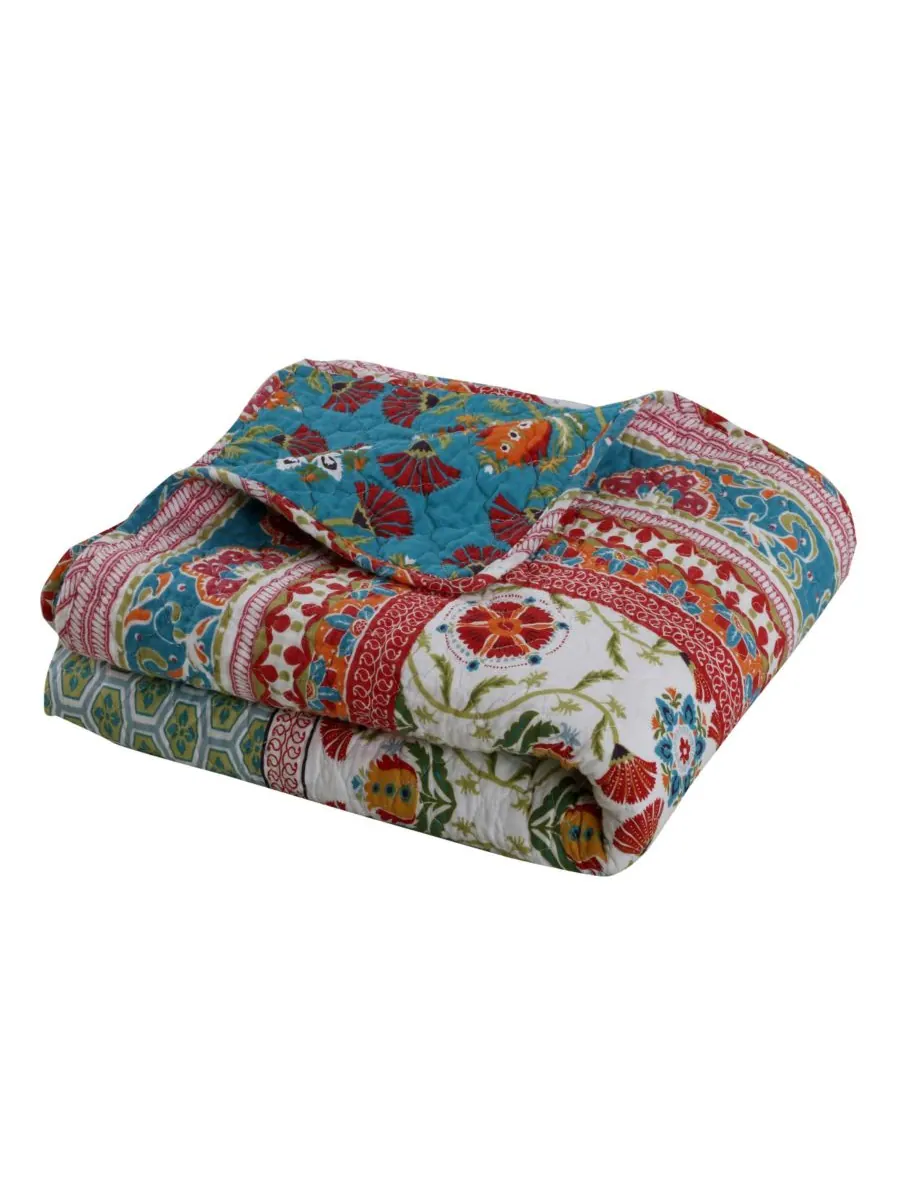 Плед «Талия», 50 x 60 дюймов Greenland Home Fashions — изображение 4 из 5, мульти