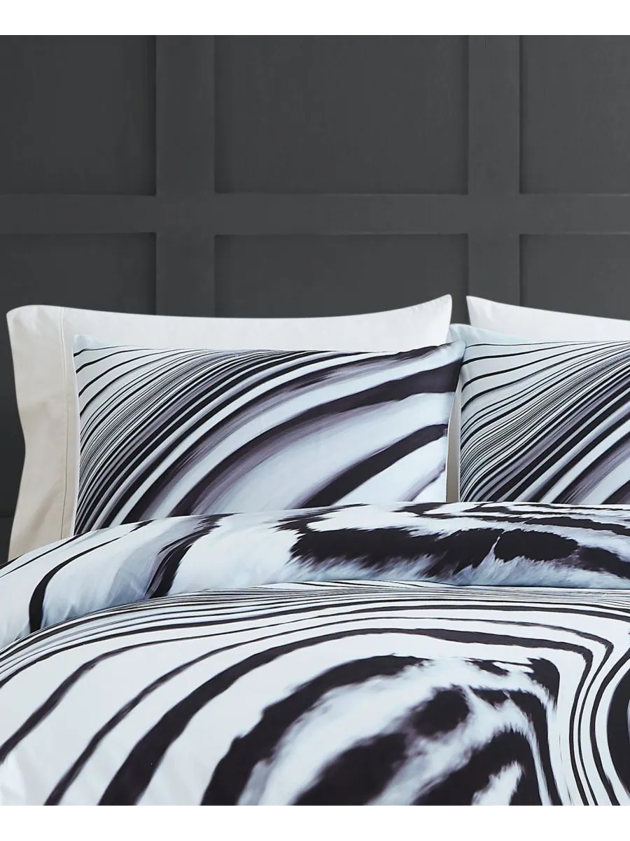 Комплект постельного белья Muse из 2 предметов, размер Twin XL Vince Camuto Home — изображение 2 из 4, черный