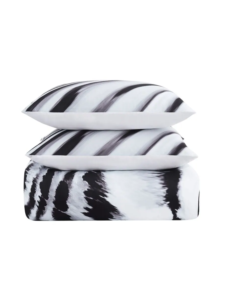 Комплект постельного белья Muse из 2 предметов, размер Twin XL Vince Camuto Home — изображение 4 из 4, черный