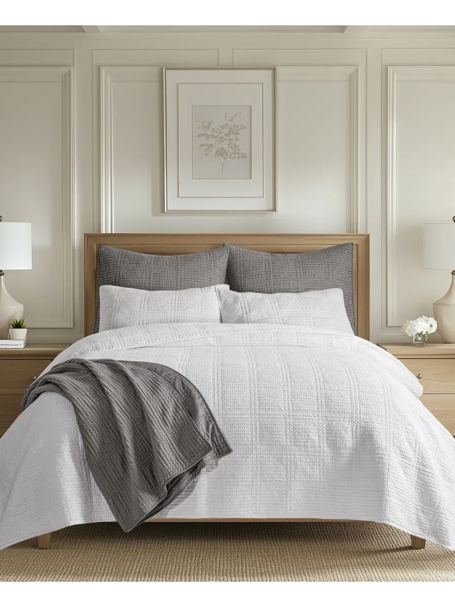 Комплект постельного белья Cloud Waffle Textured из 2 предметов, размер Twin/Twin XL Levtex