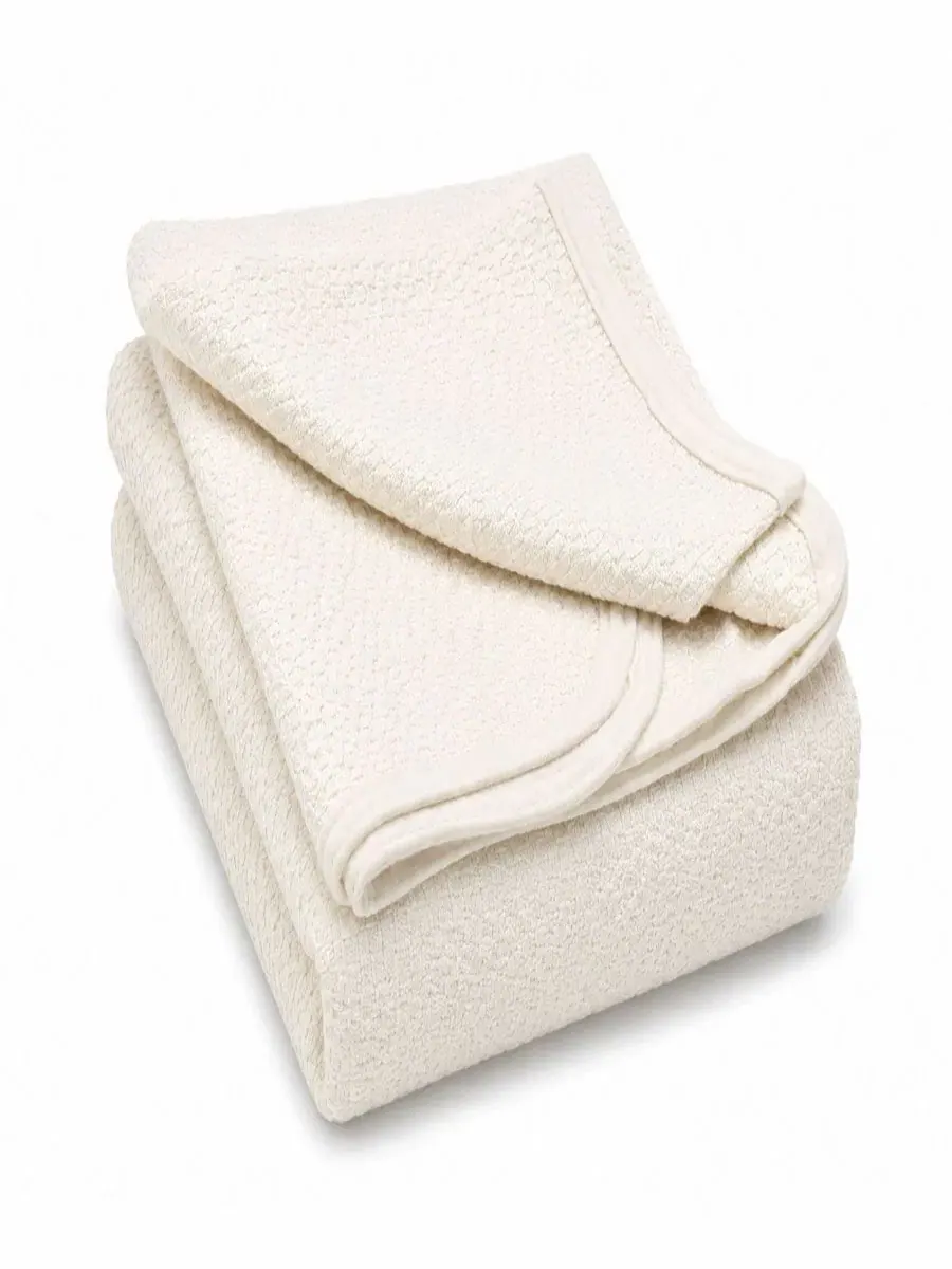 Плед с сотовым плетением Sleep & Beyond Honeycomb Durable Blanket, Twin