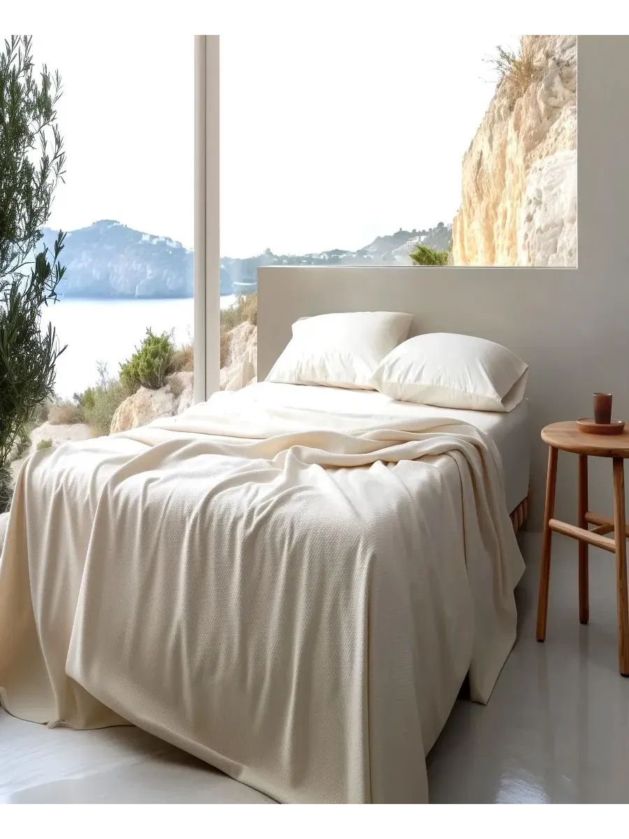 Плед с сотовым плетением Sleep & Beyond Honeycomb Durable Blanket, Twin — изображение 2 из 3