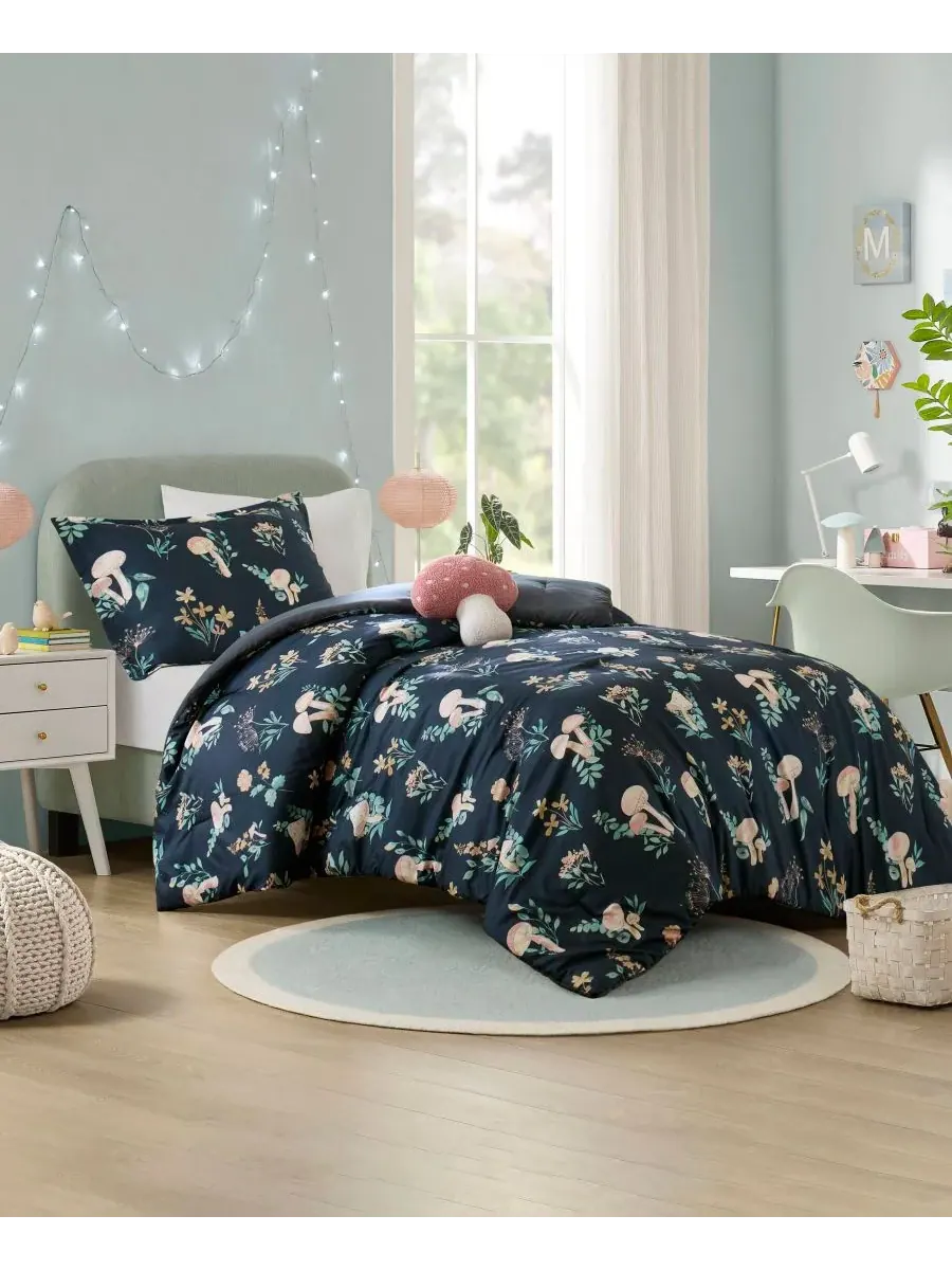 Комплект постельного белья Gwen Mushroom Garden Floral, 3 предмета, размер Twin/Twin XL Intelligent — изображение 2 из 10
